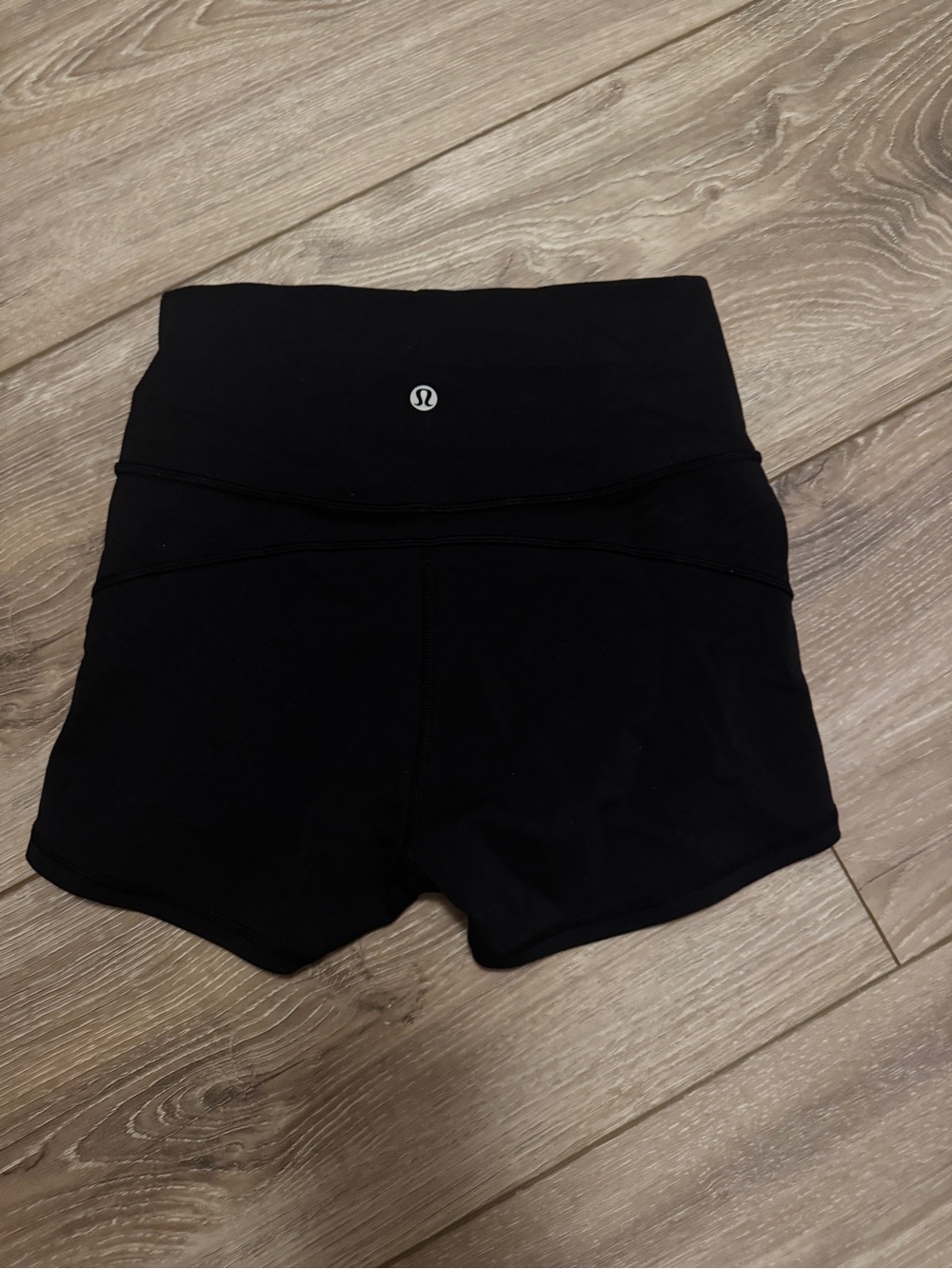 lululemon athletica Black High-Waist Bike Shorts